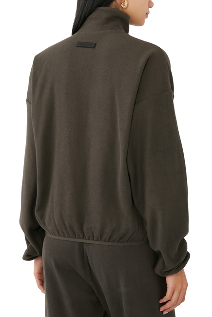 Half-Zip Mockneck Sweatshirt